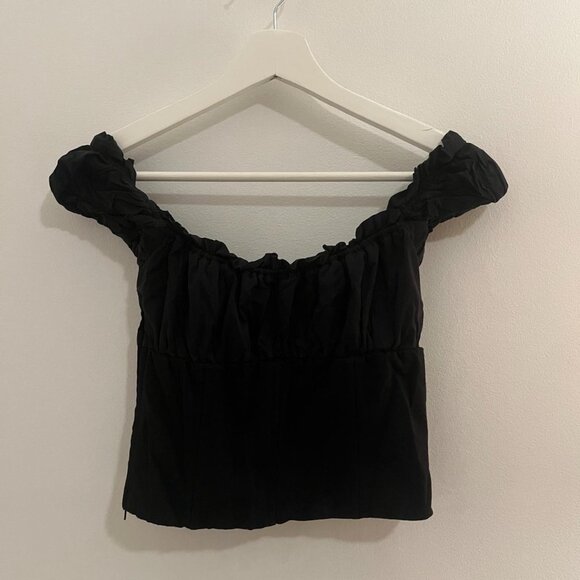 I.AM.GIA Black NAOMI Bustier Top!｡･:*:･ﾟ★,｡･:*:･ﾟ☆｡･:*:･ﾟ★,｡･:*:･ﾟ☆ - Picture 3 of 4
